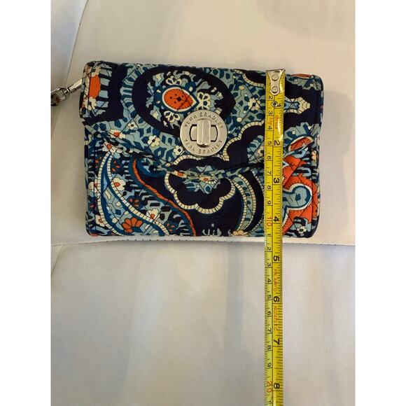 Vera Bradley Cotton Your Turn Smartphone Wristlet Marrakesh - Picture 6 of 6